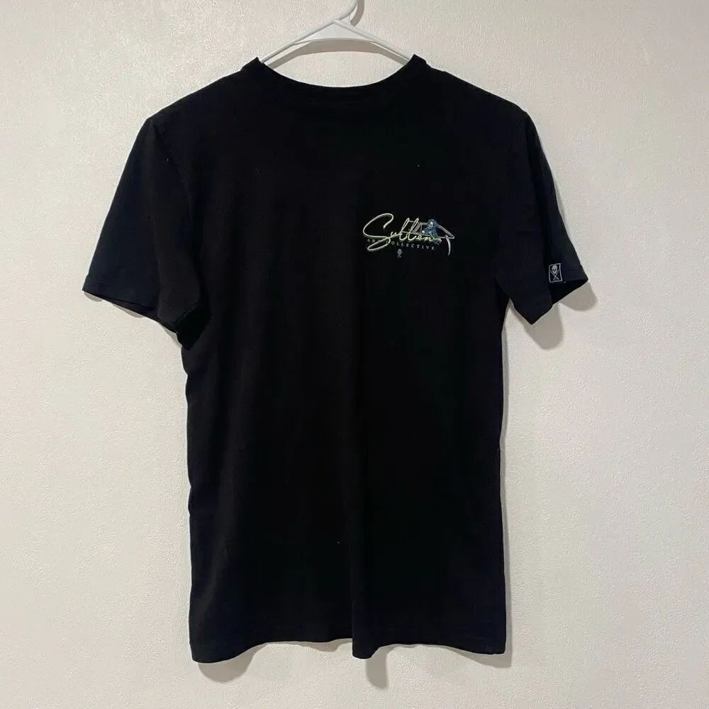 Sullen Art Collective T-Shirt | Size M | Lowrider Car & Palm Graphic
